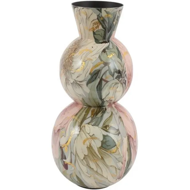 Vaas Peony roze/ wit 2bol