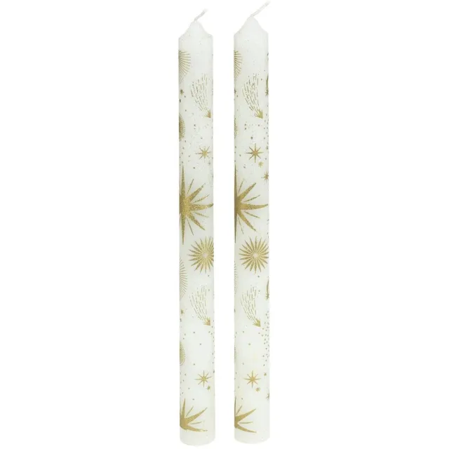 Atmosphera Créateur d'intérieur® BGE BTN IMP ETOILE X2 Blanc