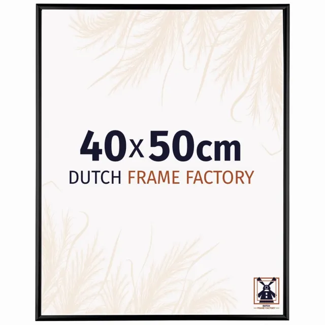 Dutch Frame Factory Fotolijst 40x50 cm - Aluminium - Zwart Mat - Kampen