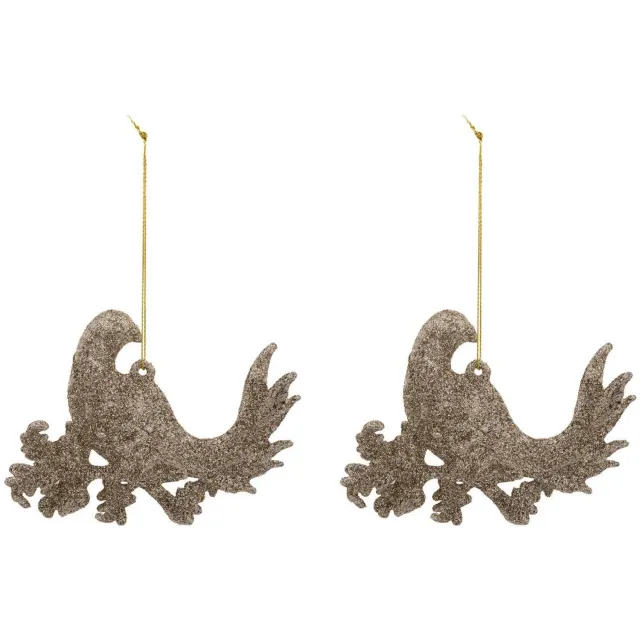 Atmosphera Créateur d'intérieur® SDN PLAST VOGELTAK GOUD X2 Doré