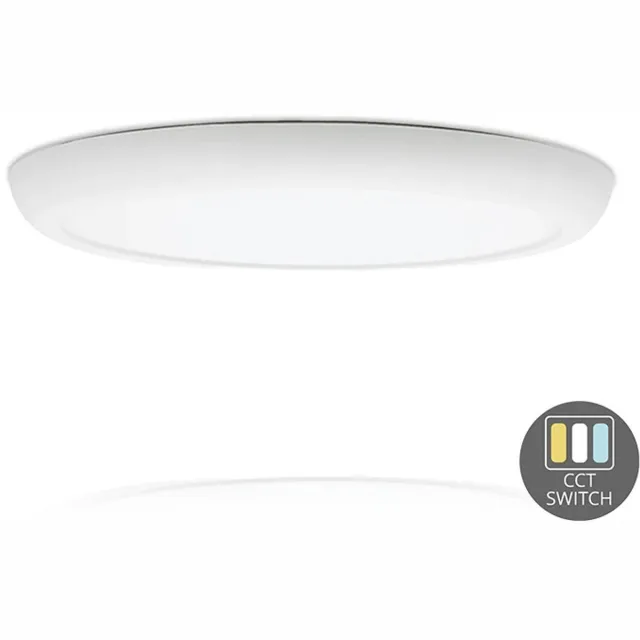 BlinQ LED IN OF OPBOUW DOWNLIGHT 12 OF 18W / 3000K 4000K 5000K Wit