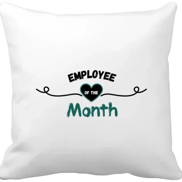 Akyol employee of the month Kussen hoes - Collega - werknemers - werknemer van de maand - collega's - verjaardag - geschenk - kado - bedankje - 40 bij 40 cm Multicolor