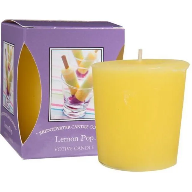 Bridgewater Geurkaarsje | Votive Lemon Pop geel lemon