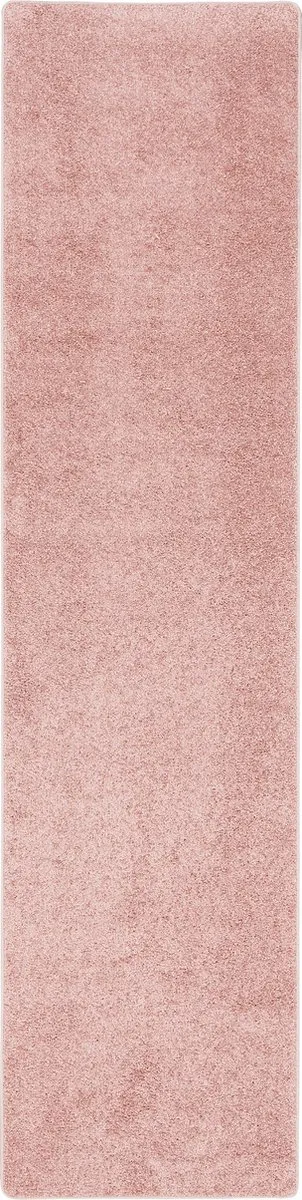 Snapstyle Hoogpolig Velours Tapijt Loper Mona Grijs
