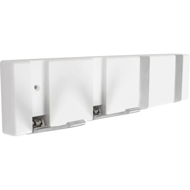 HOME It flex kapstok met 4 haken 31,6 × 2,2 x 7,2 cm wit