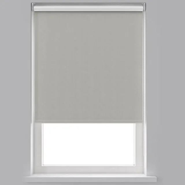 Decosol Rolgordijn Verduisterend - Linnenlook Zand (3651) - 210 x 190 cm