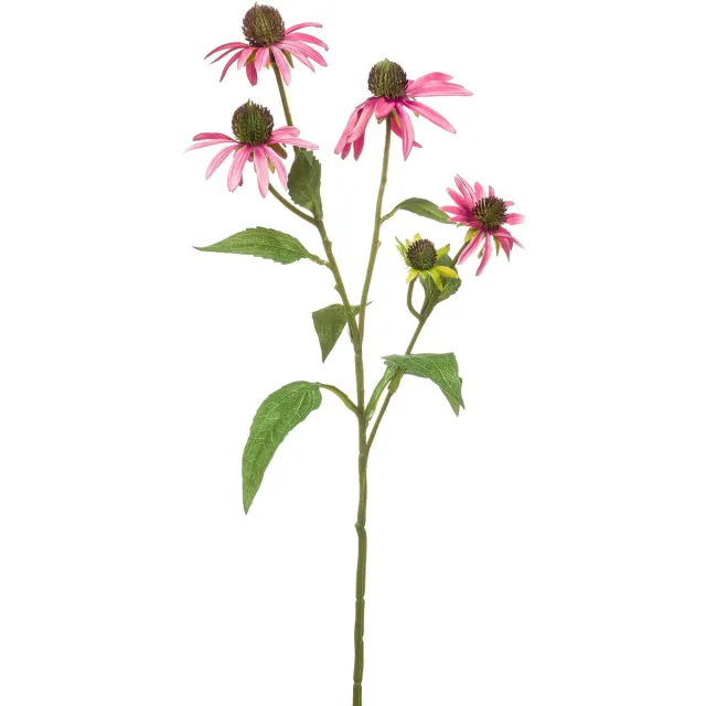 Emerald Kunstbloem Rudbeckia 73cm roze - Kunstplant voor binnen