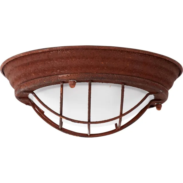 Brilliant TYPHOON - Plafondlamp - Roestkleurig;Zwart