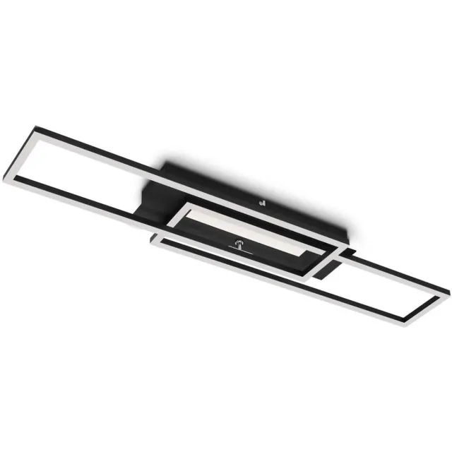 B.K.Licht BRILONER - FRAME MID - LED plafondlamp - 40W - 4400 lm - warm wit 3000K - afzonderlijk schakelbaar - memory functie - draaibaar - IP20