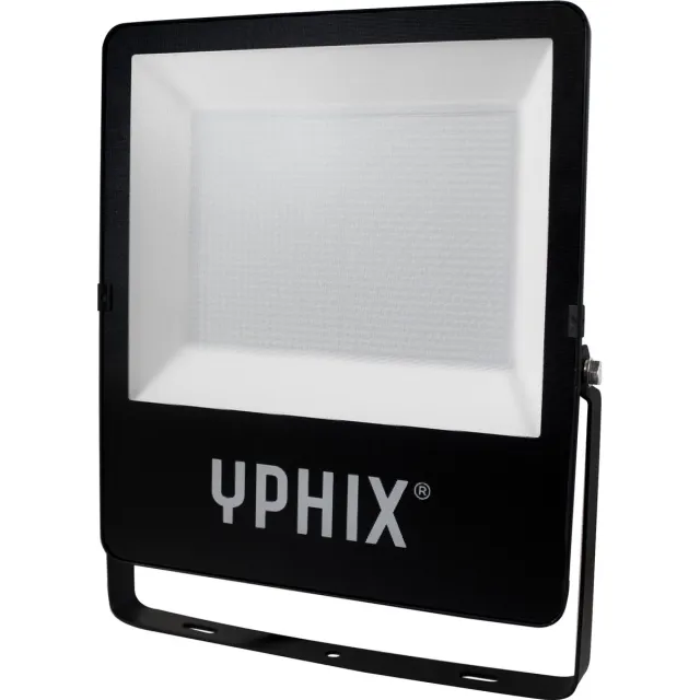 YPHIX LED Schijnwerper Expert 100W 3000K IP65 - Buitenlamp Zwart
