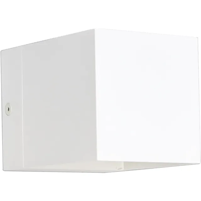 QAZQA Transfer - Wandlamp - 1 lichts - wit