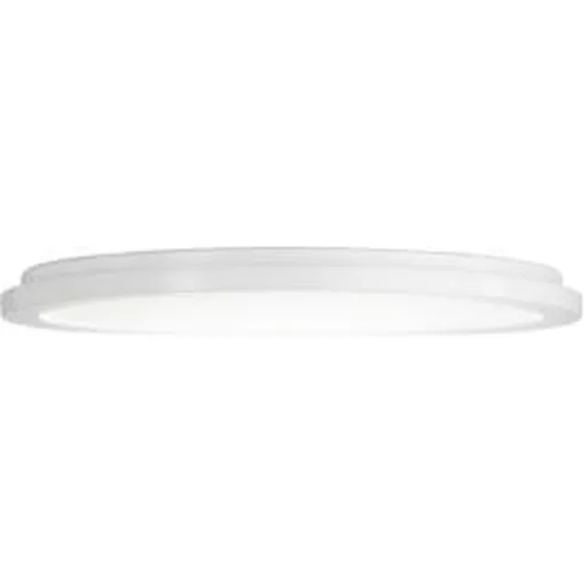 ETH - expo trading ETH Anne LED plafonnière 4 settings wit 26x2.7cm 15W IP44 Rond
