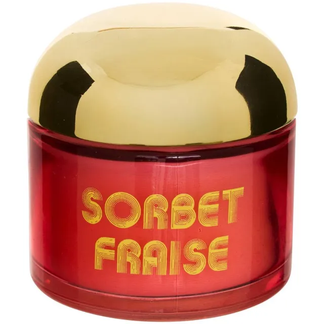 Atmosphera Créateur d'intérieur® Geurkaars 50 g in gekleurd glazen potje SORBET rouge