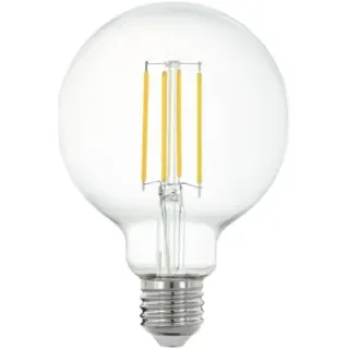 Eglo Ledfilamentlamp Zigbee G95 Dimbaar Warm E27 6w Transparant