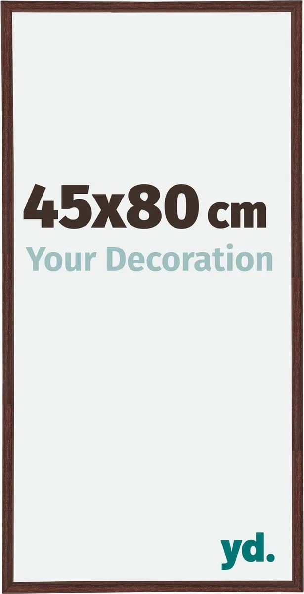 yd. Your Decoration - Fotolijst 45x80 cm - Kunststof - Bruin - Annecy