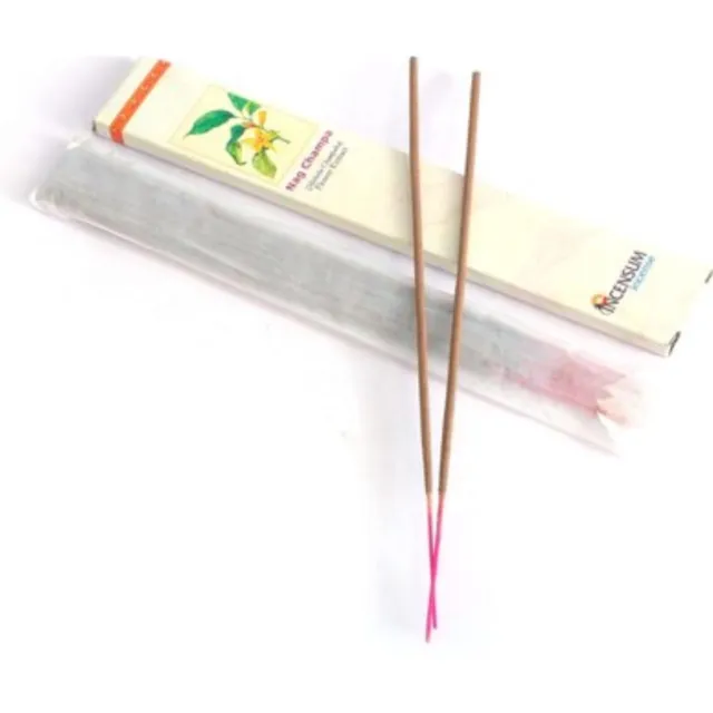 Incensum Nag Champa wierook - Incensum - natuurlijke Indiase wierook - doosje van 24 pakjes n.n.b