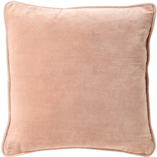Dutch Decor CARINA - sierkussen 45x45 cm - 100% katoen - Misty Rose - roze - Inclusief binnenkussen - Luxe kussens voor woonkamer & bank
