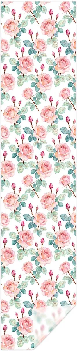 Trywise 1 Stuk - Raamfolie - Statische Raamfolie - Anti Inkijk Raamfolie - Matglas Privacyfolie - Raamfolie Zonder Lijm met Waterrimpel Relieef - Badkamer - 43 x 200 cm - SBW17