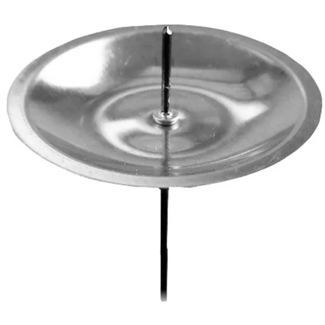 Fridolfinger Kaarsenhouder met doorn zilver Ø8cm 16 stuks