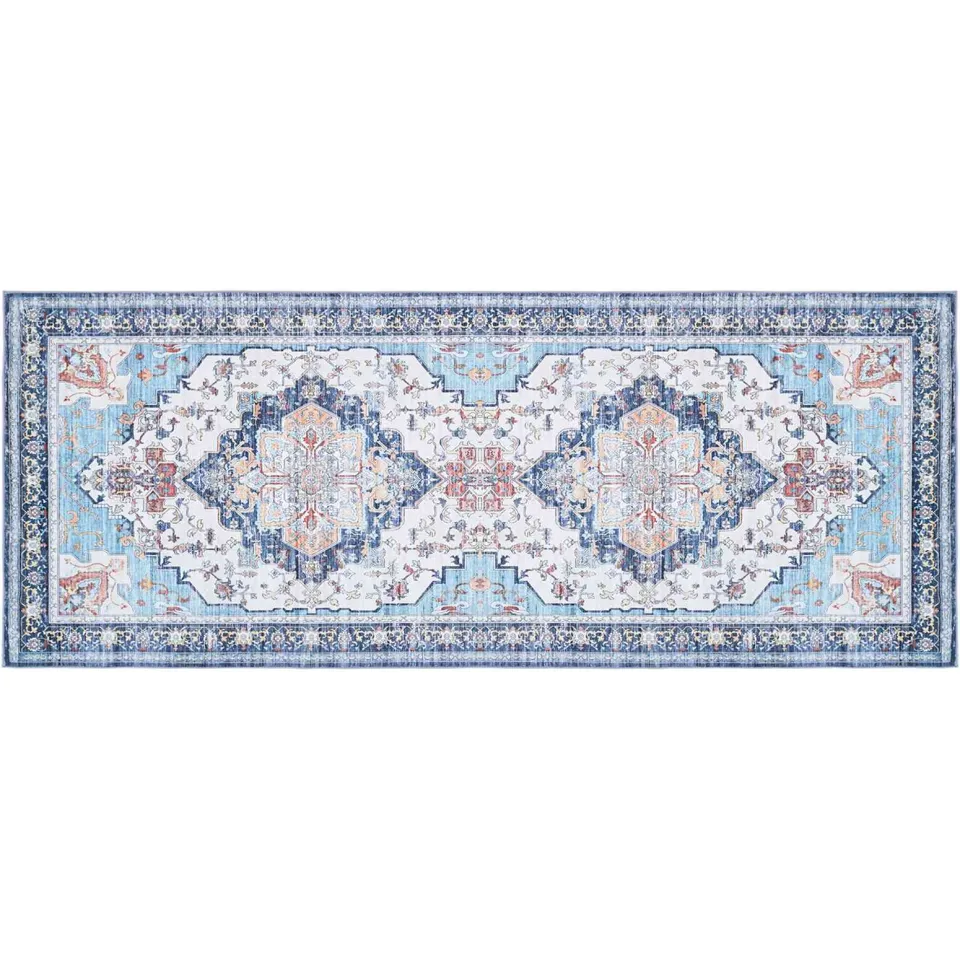 vidaXL Vloerkleed ORIZ Meerkleurig 80 x 200 cm 100% polyester