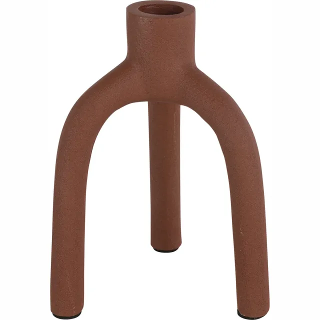 Decostar Countryfield - Kandelaar - Kaarsenhouder - Aynor - Roestbruin - M - 15.5