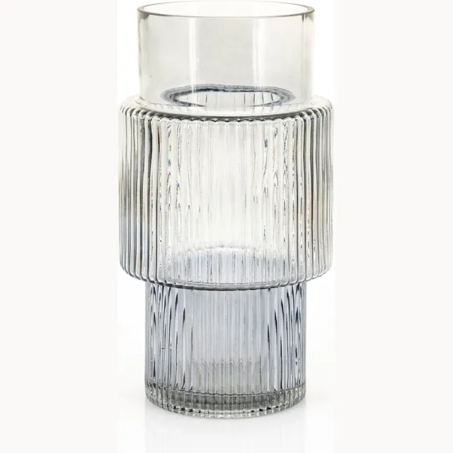 Furnilux Riba Vaas - 28 cm - Grijs