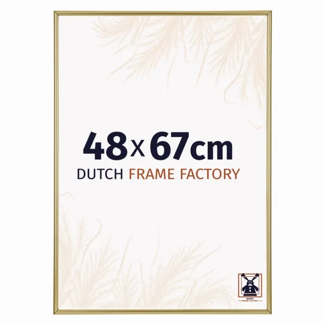 Dutch Frame Factory Fotolijst 48x67 cm - Kunststof - Goud - Angers