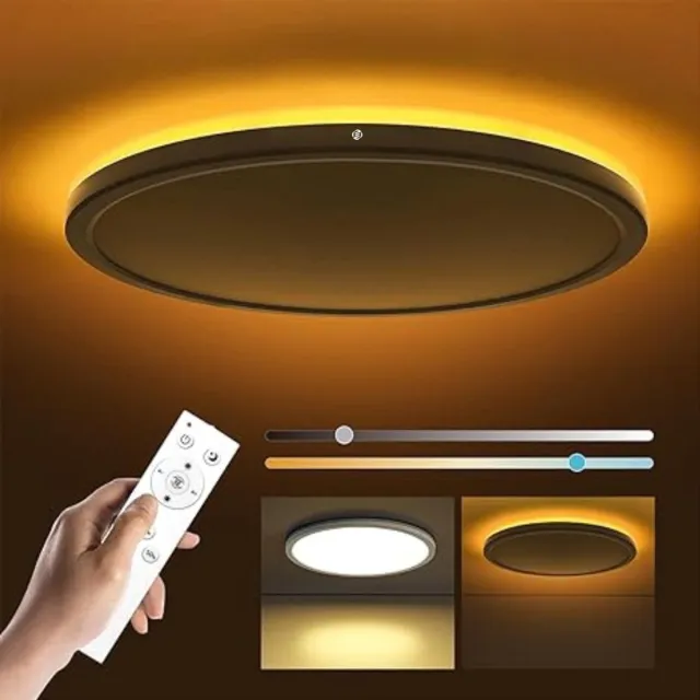 Equivera Badkamerlamp - Plafoniere Badkamer - Badkamer Lamp Plafond Bruin