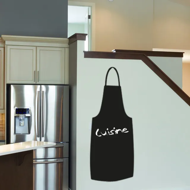 Ambiance Sticker Schoolbordsticker - uitwisbare zelfklevende muurstickers - SCHORT - 145x60cm Multi color