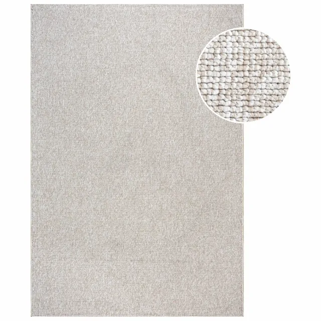 Muratap Lora Plus Laagpolig Vloerkleed Beige/Crème- 140x200 CM