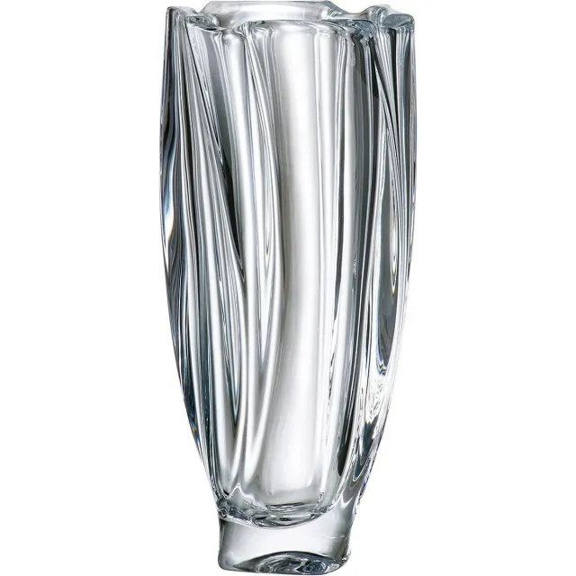Crystalite Bohemia Neptune vaas "B" 25,5 cm. Transparant