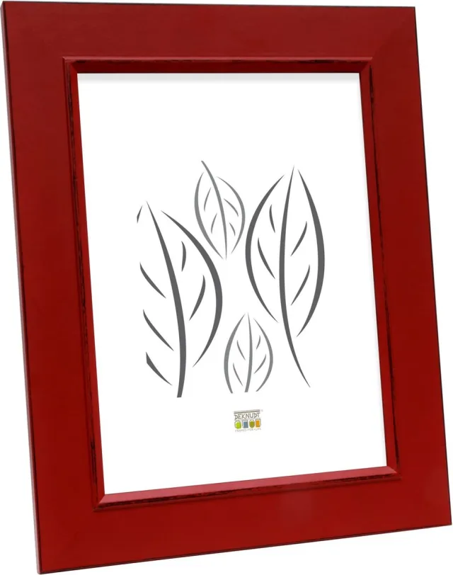 Deknudt Frames fotolijst S46FF4 - rood geschilderd - foto 20x25 cm