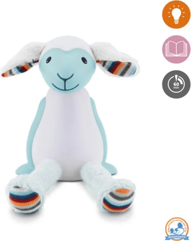 Zazu Fin 2.0 - Blauw - Nachtlampje - Schaaplampje - Leeslampje geschikt voor in bed