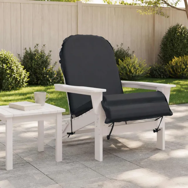 vidaXL Adirondack stoelkussen GEMERT 100% Polyester Donkerblauw blauw