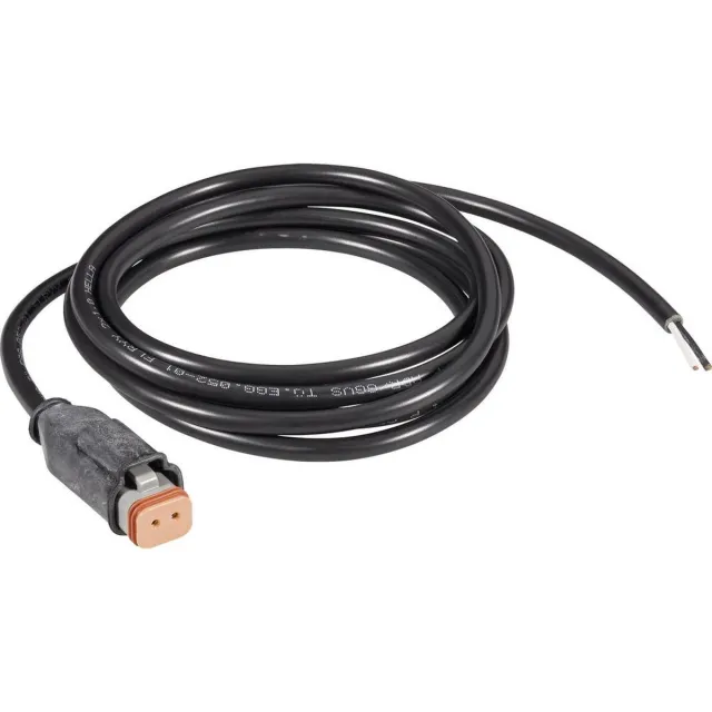 Hella Kabel 12 V, 24 V Deutsch Stecker 8KB 990 299-011 Kleurloos