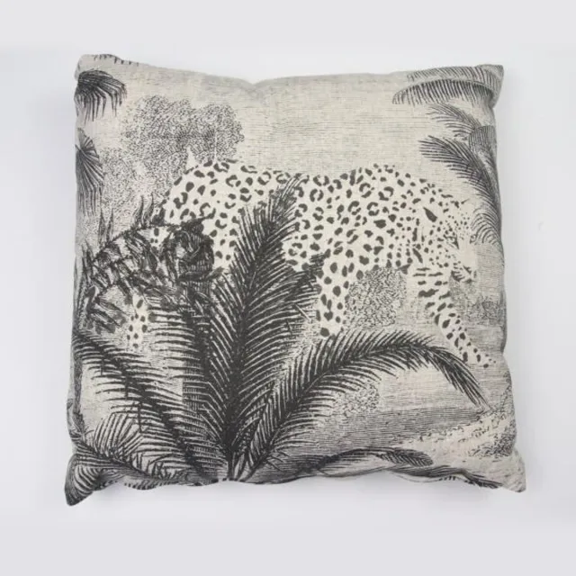Madison sierkussen 45x45 cm Lino taupe