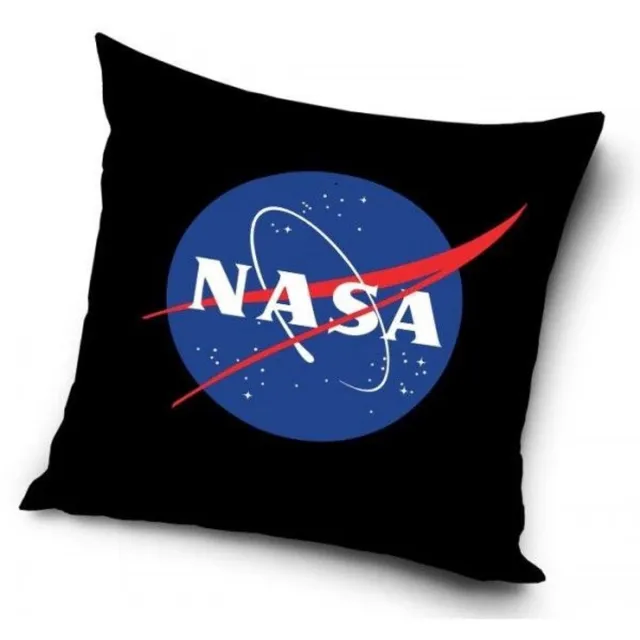 Nasa sierkussen 40 x 40 cm Zwart