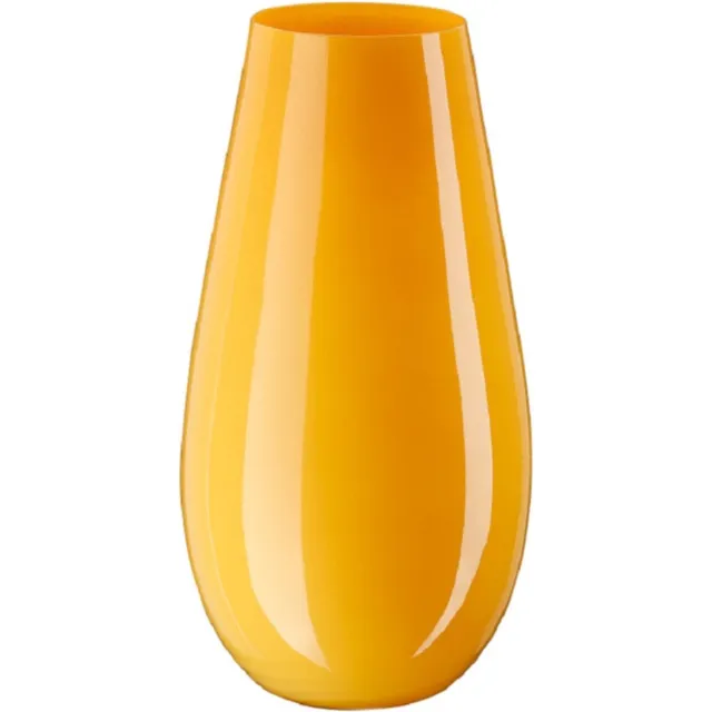 Inge Glas Inge Christmas goods Bloemenvaas New York - glanzend geel - glas - 24 cm