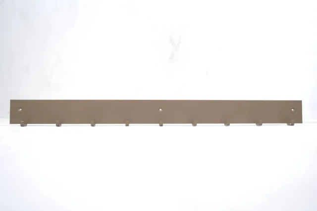 WDW-Furniture WDW-Furnture - Wandkaptsok - Staal - Metalen kaptok - Wanddecoratie - kapstok - metaal - parelmoer - grijs parelmoer grijs