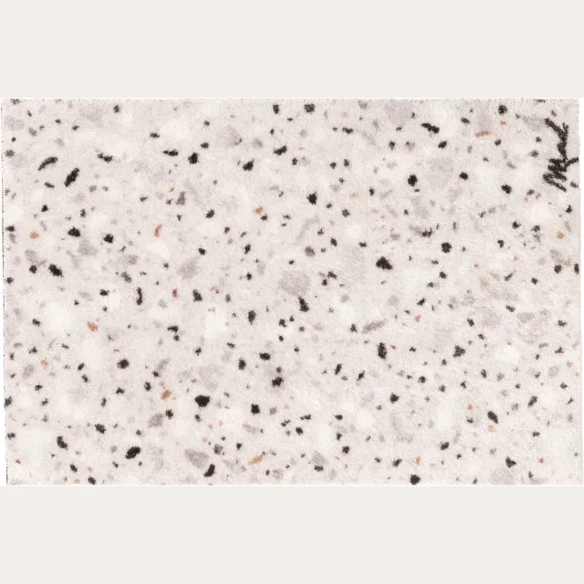 Mad About Mats Babet - deurmat - terrazzo - droogloop/touch - wasbaar - 50x75cm Grijs
