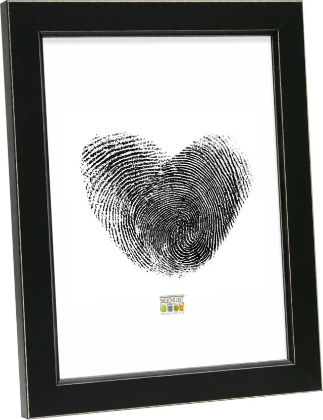 Deknudt Frames fotolijst S45DK2 - zwart - voor foto 15x15 cm