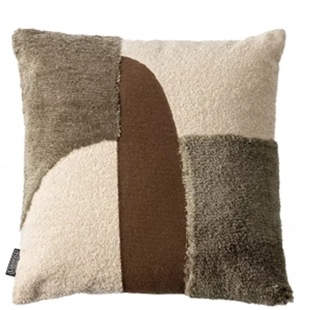 Lifestyle Home Collection COLLINS PILLOW CHOCOLATE BROWN Bruin, meerkleurig