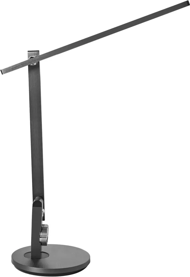 Beliani CETUS - Bureaulamp LED - Grijs - Synthetisch materiaal