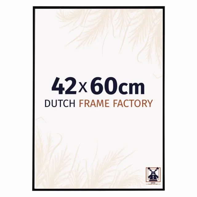 Dutch Frame Factory Fotolijst 42x60 cm - Kunststof - Zwart Mat - Easy