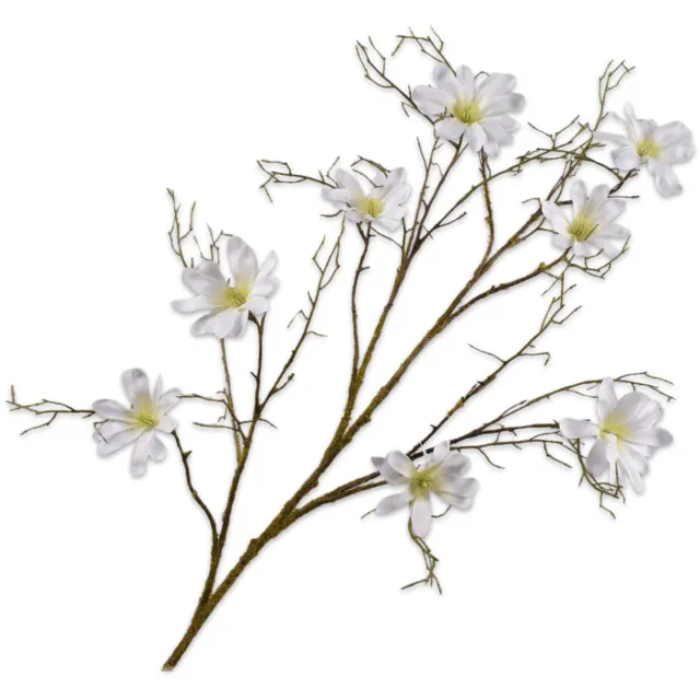 Silk-ka Kunstbloem - wit - H126 cm