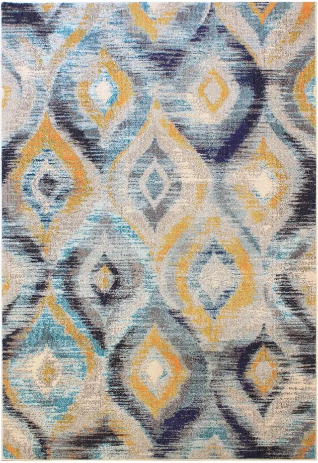 Eazy Living Easy Living - colores-col-09 Vloerkleed - 200x300 - Rechthoek - Laagpolig Tapijt - Modern - Meerkleurig