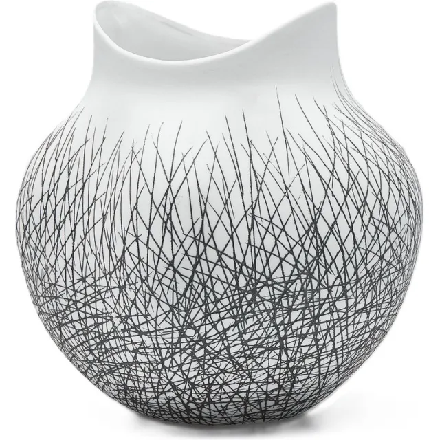 EDG - Enzo De Gasperi EDG - Vaas - porselein - wit - D35 x H35 cm