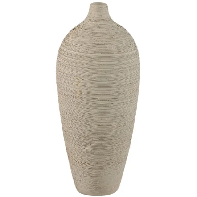 PTMD Vaas Cavinn - Beige - 15x15x35cm