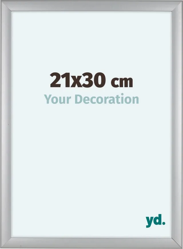 yd. Your Decoration - Fotolijst 21x30 cm - MDF - Zilver Mat - Como