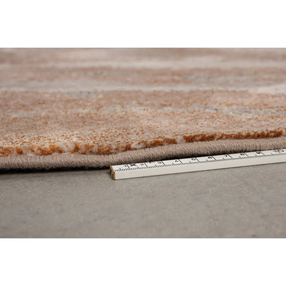 Zuiver Solar rond vloerkleed beige, foto 6
